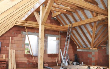 Over Kiddington attic trusses